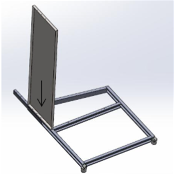 CC120型標準看樣台安裝2