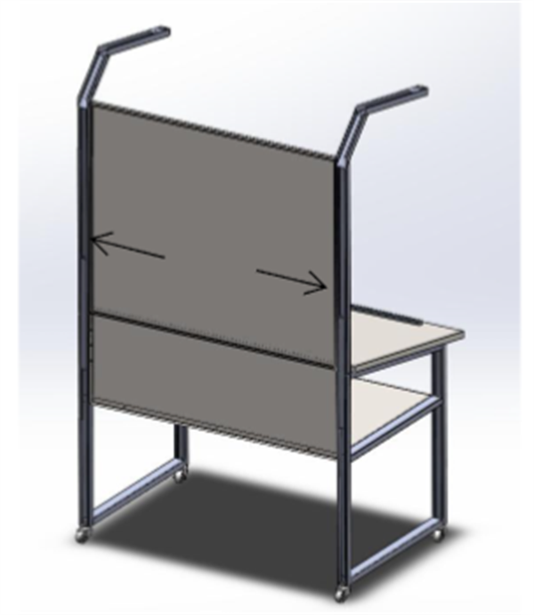 CC120型標準看樣台安裝8