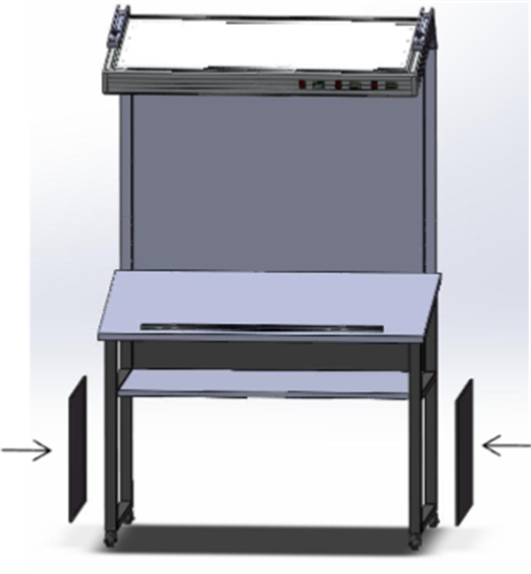 CC120型標準看樣台安裝12